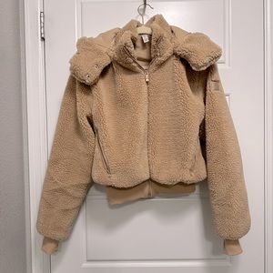 Alo Foxy Sherpa Coat, size XS